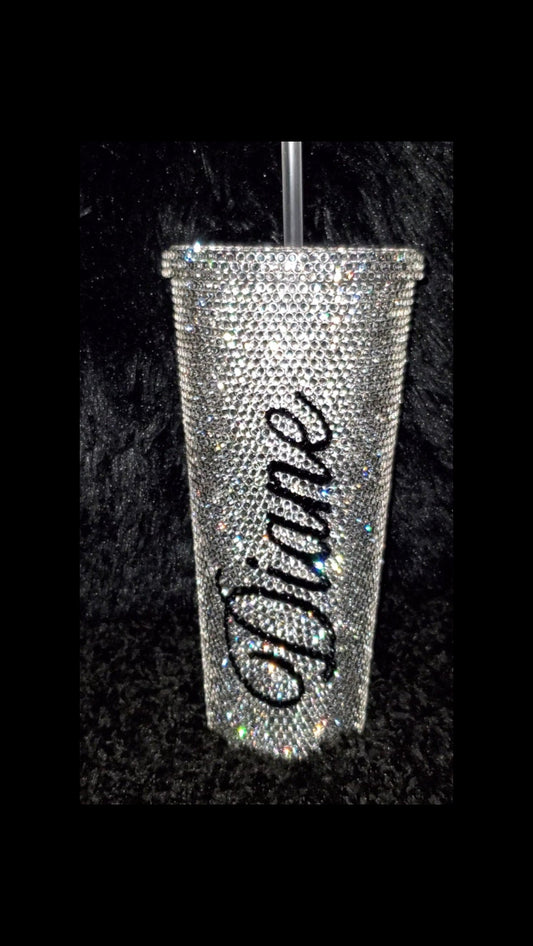 Blinged Out Acrylic Tumbler