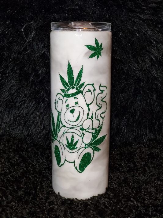 Peek A Boo Smoked Themed Tumbler 20oz